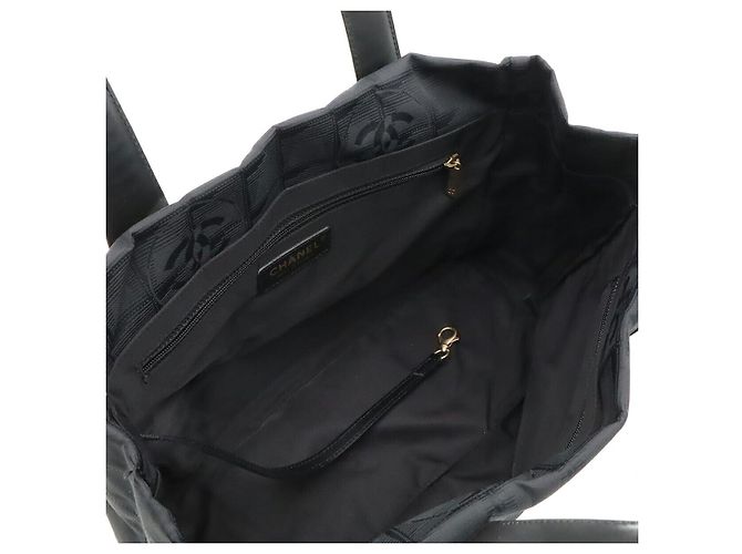 Borsa Tote Chanel New Travel Line Nero - vista 6