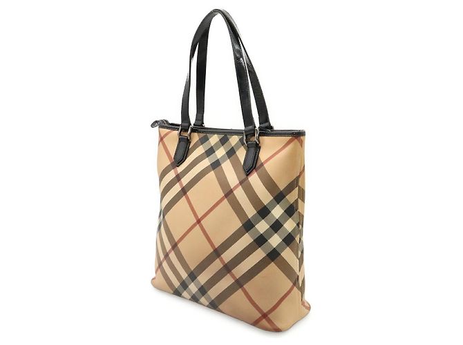 Borsa Tote Burberry Nova Check Multicolore - vista 2
