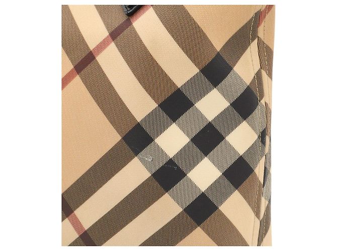 Borsa Tote Burberry Nova Check Multicolore - vista 8