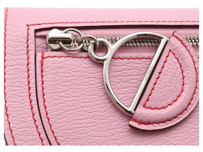 Hermès In The Loop Compact Coin Case Rosa - vista 4
