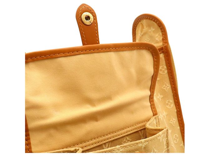 Louis Vuitton Monogram Mini Schultertasche Braun Beige - Ansicht 9
