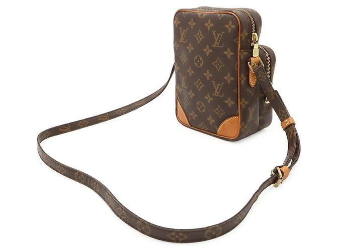 Borsa a tracolla Louis Vuitton Monogram Amazon Marrone - vista 2