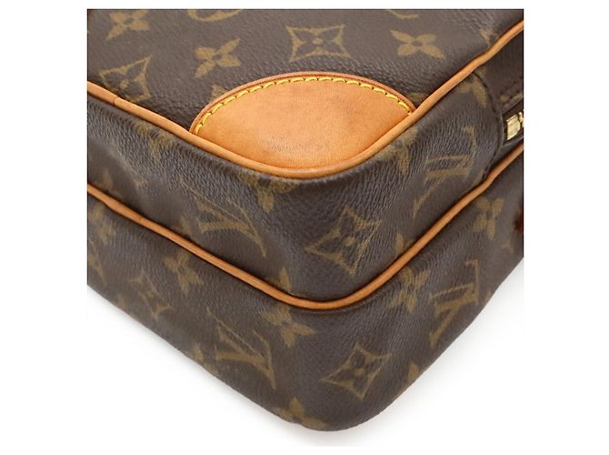 Borsa a tracolla Louis Vuitton Monogram Amazon Marrone - vista 3