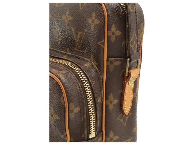 Borsa a tracolla Louis Vuitton Monogram Amazon Marrone - vista 4