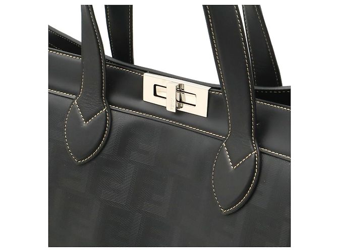 Fendi Peekaboo I See You Tote Schwarz - Ansicht 9