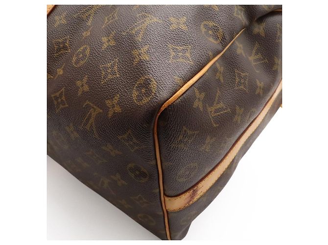 Louis Vuitton Keepall Bandouliere Marrone - vista 3