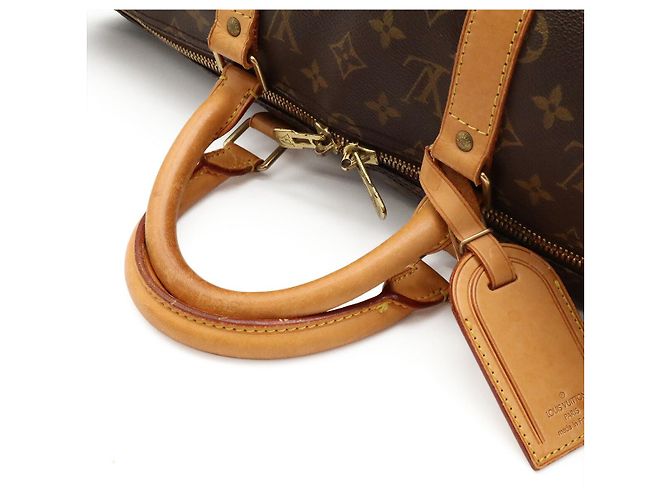Louis Vuitton Keepall Bandouliere Marrone - vista 4