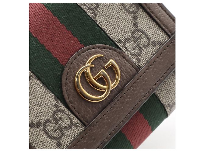 Portafoglio compatto Gucci Ophidia GG Multicolore - vista 4