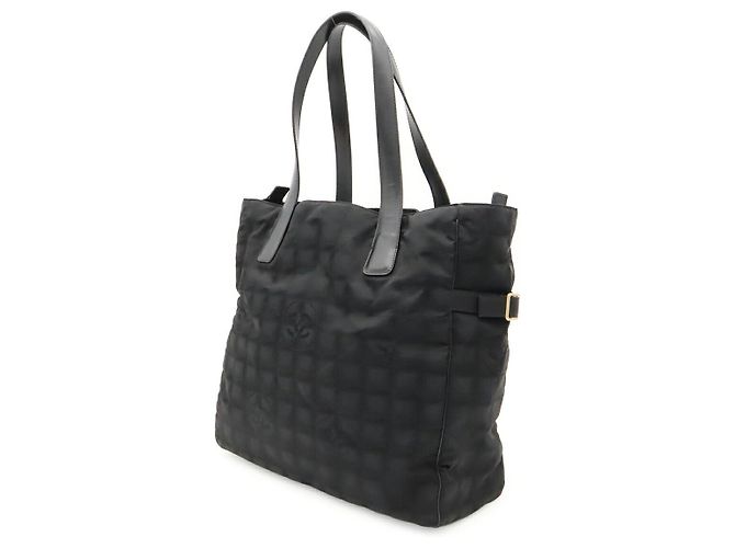 Borsa Tote Chanel New Travel Line Nero - vista 2