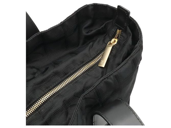 Borsa Tote Chanel New Travel Line Nero - vista 6