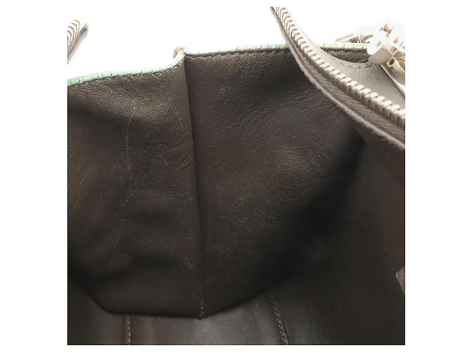 Borsa 2-Way Fendi Petit Trois Jour Mini Grigio - vista 7