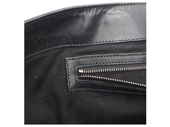 Borsa Tote Gucci GG Stampata Nero - vista 7