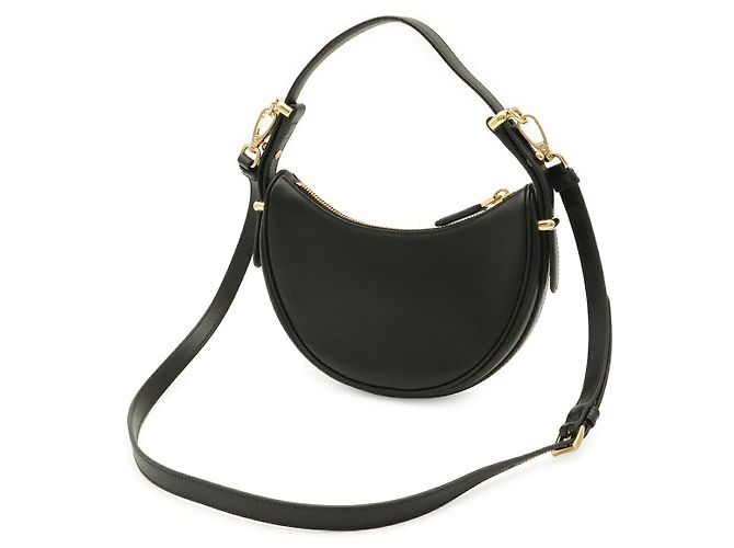 Borsa a tracolla Prada Arche in pelle Nero - vista 2
