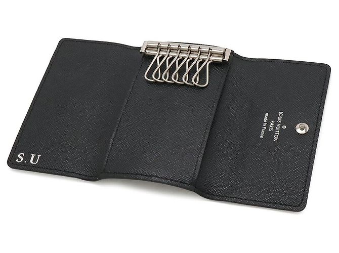 Portachiavi 6 chiavi Louis Vuitton Nero - vista 5