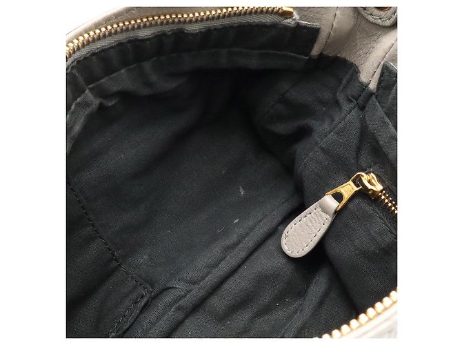 Borsa a tracolla Balenciaga Giant Hip Grigio - vista 9