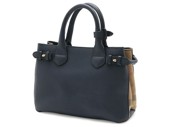 Borsa Burberry Small Banner Multicolore - vista 2