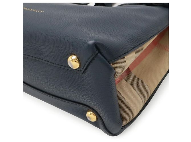 Borsa Burberry Small Banner Multicolore - vista 3