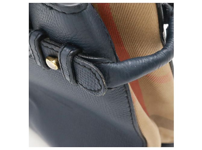 Borsa Burberry Small Banner Multicolore - vista 4