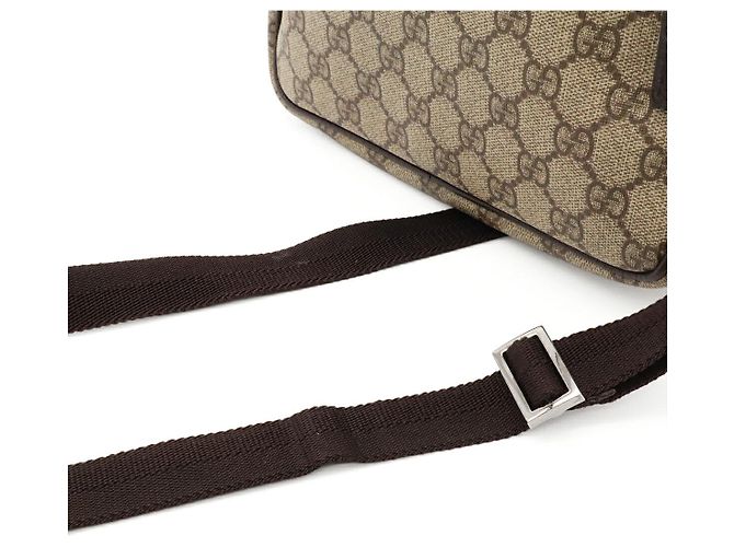 Borsa a tracolla Gucci GG Supreme Marrone Beige - vista 4