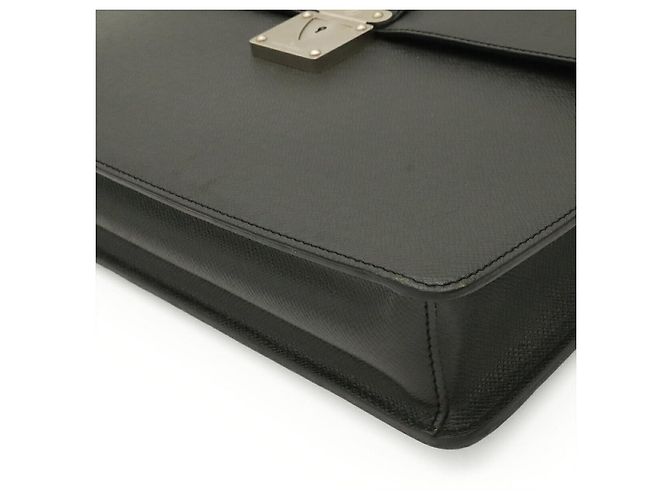 Borsetta da lavoro Louis Vuitton Taiga Nero - vista 3