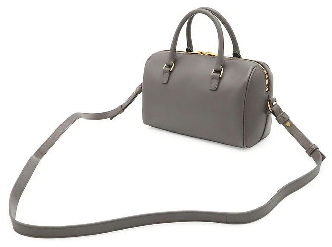 Autre Marque Borsa a tracolla Yves Saint Laurent Baby Duffle Grigio - vista 2