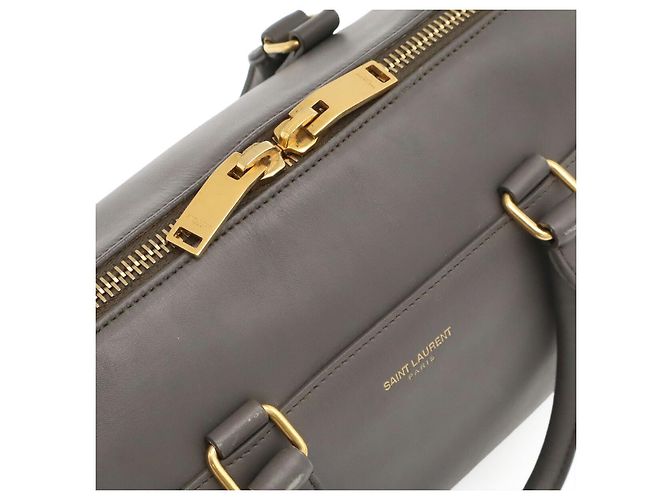 Autre Marque Borsa a tracolla Yves Saint Laurent Baby Duffle Grigio - vista 5