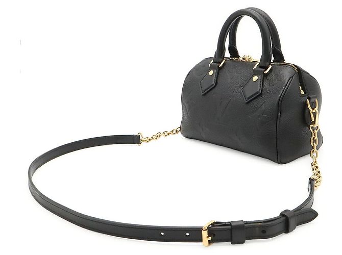 Louis Vuitton Speedy Bandouliere 20 Nero - vista 2
