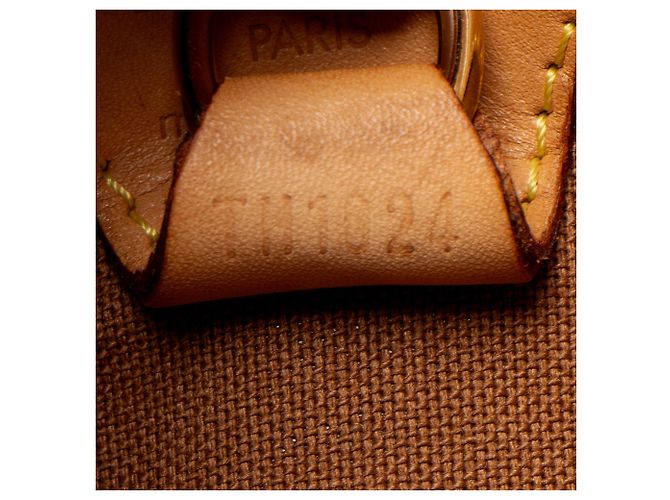 Borsa Louis Vuitton Vintage Monogram Canvas Ellipse PM Marrone - vista 6