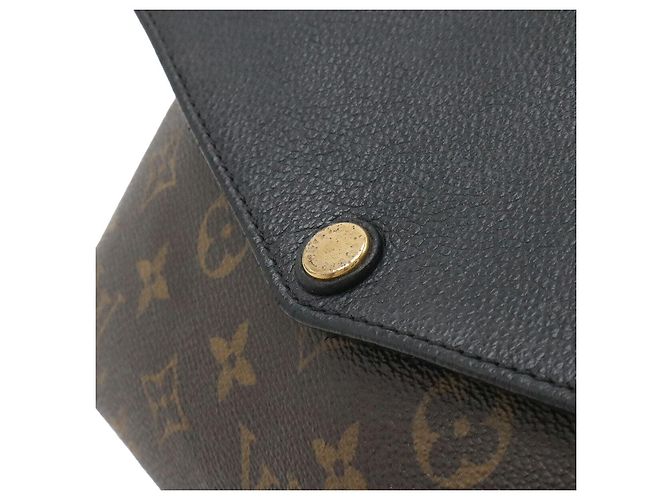 Borsa a tracolla Louis Vuitton Monogram Twice Nero - vista 4