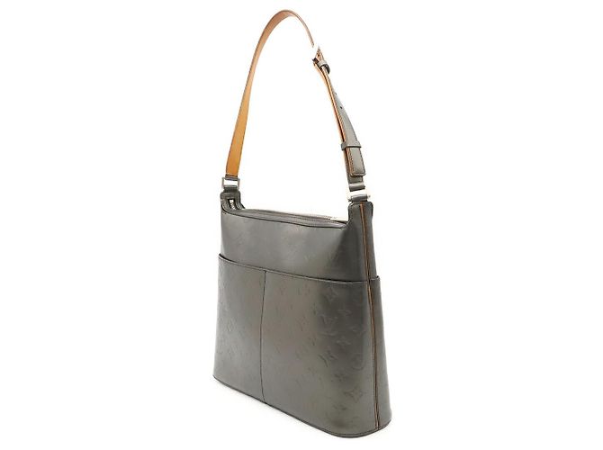 Bolso de hombro Louis Vuitton Monogram Mat Sutter Negro - vista 2