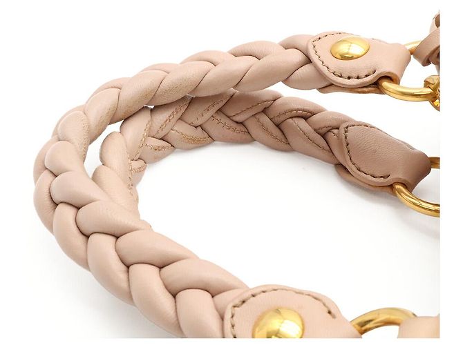 Borsa Miu Miu Matelassé Gather Rosa - vista 5