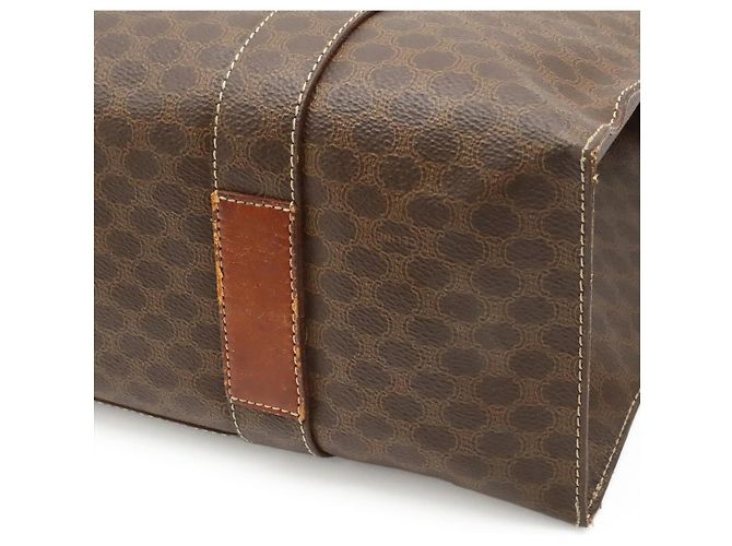 Edge Céline Borsa Tote Celine Macadam Marrone - vista 3
