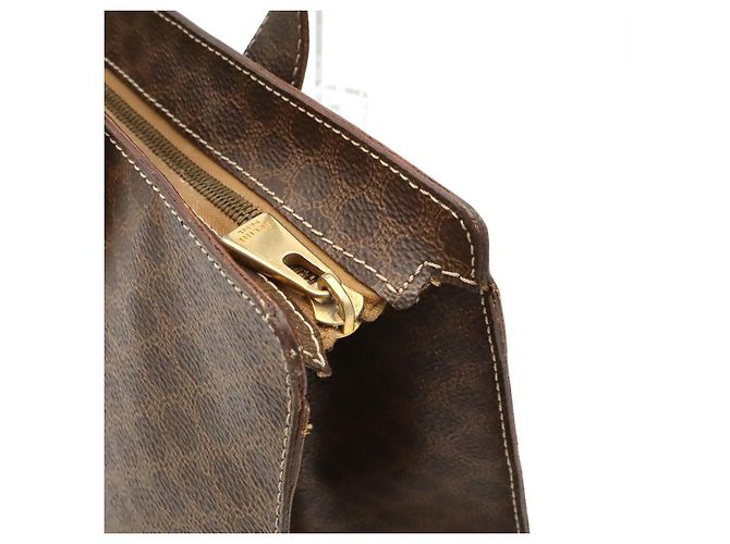 Edge Céline Borsa Tote Celine Macadam Marrone - vista 5