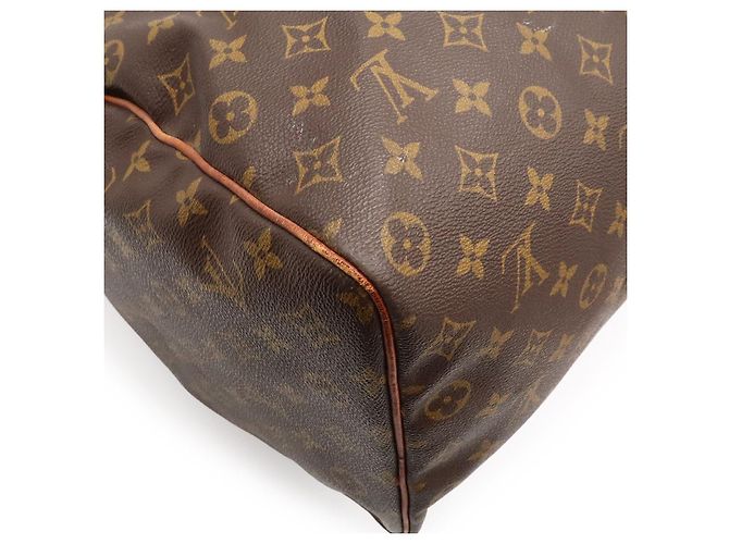 Borsa da viaggio Louis Vuitton Keepall Marrone - vista 3