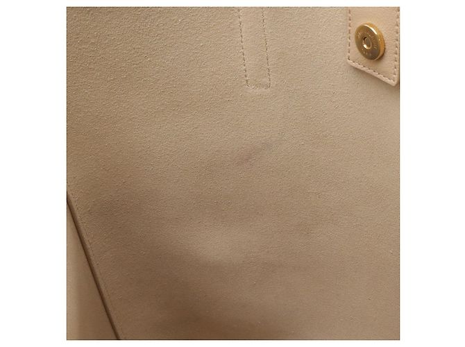 Autre Marque Yves Saint Laurent Toy Shopping Tote Marrone Beige - vista 7