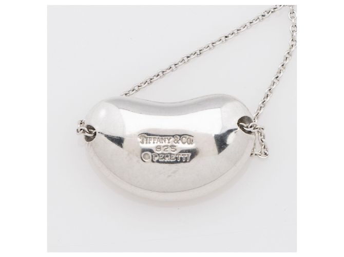 Collana Tiffany & Co. Elsa Peretti Bean 20mm in argento sterling Metallico - vista 3