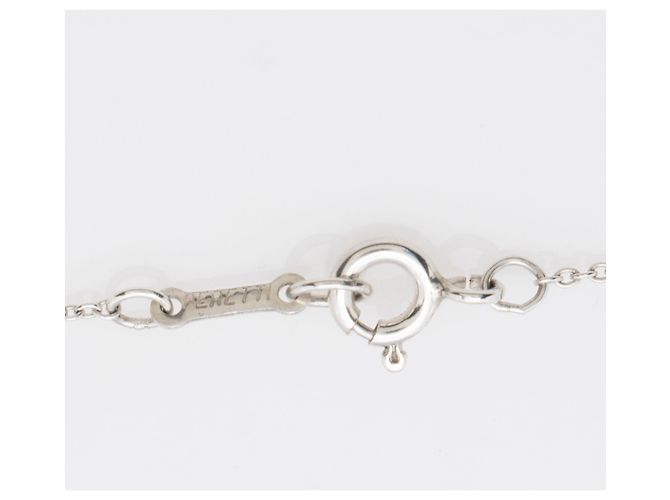 Collana Tiffany & Co. Elsa Peretti Bean 20mm in argento sterling Metallico - vista 5