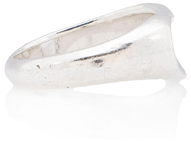 Anello Open Heart in argento sterling Elsa Peretti di Tiffany & Co. - Size 4 1/2 Metallico - vista 2