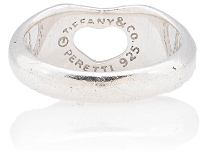 Anello Open Heart in argento sterling Elsa Peretti di Tiffany & Co. - Size 4 1/2 Metallico - vista 3