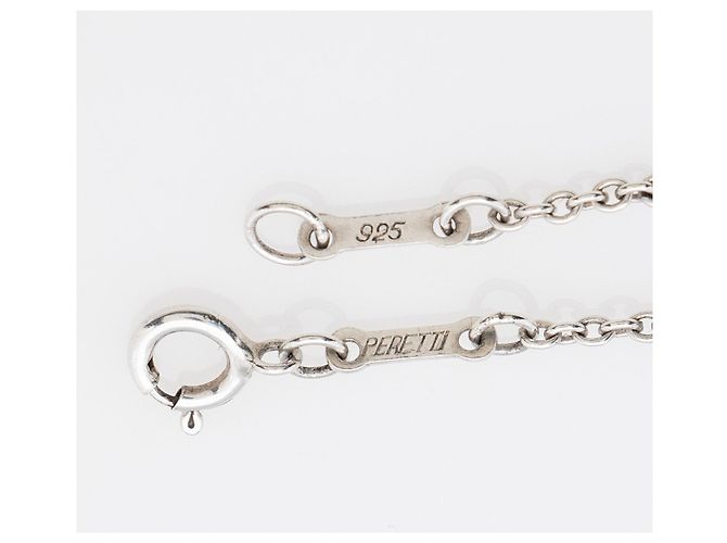 Collana Tiffany & Co. Elsa Peretti Open Heart 27mm Large in argento sterling Metallico - vista 4