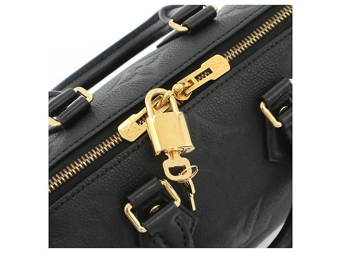 Borsa Louis Vuitton Speedy Bandoulière Nero - vista 5