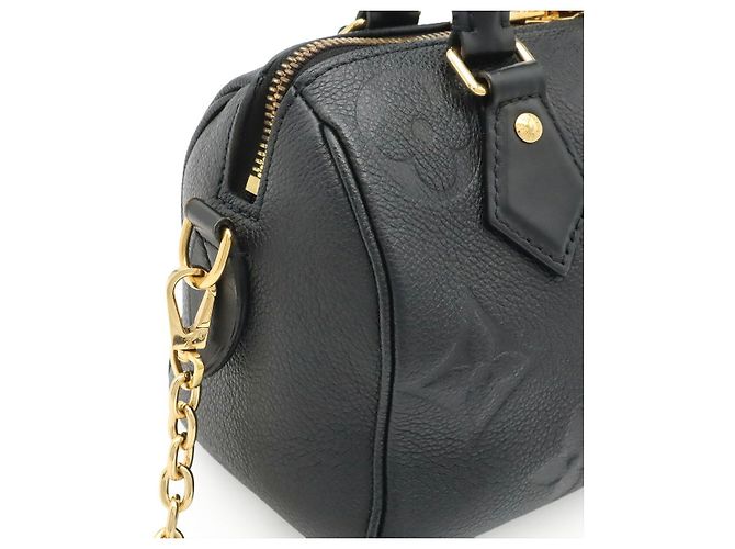 Borsa Louis Vuitton Speedy Bandoulière Nero - vista 7