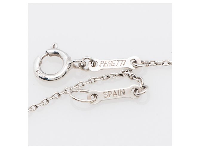 Collana Open Teardrop Elsa Peretti in argento sterling Tiffany & Co. Metallico - vista 4