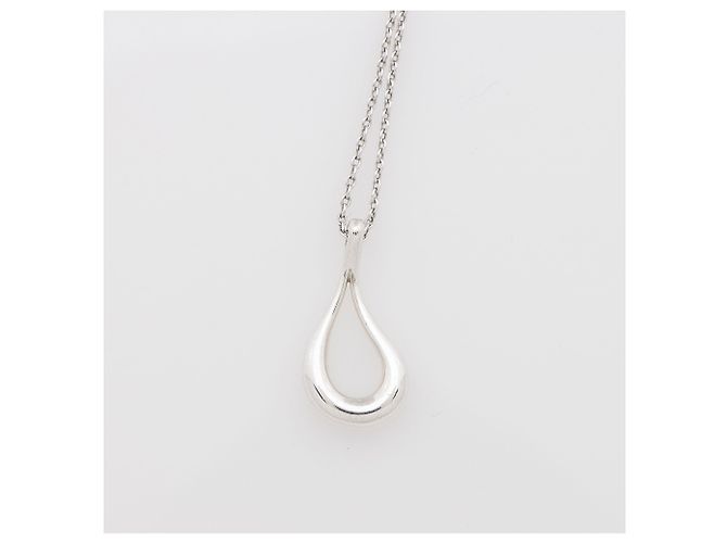 Collana Open Teardrop Elsa Peretti in argento sterling Tiffany & Co. Metallico - vista 5