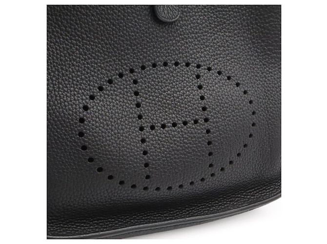 Hermès Hermes Evelyne PM Schultertasche Schwarz - Ansicht 7