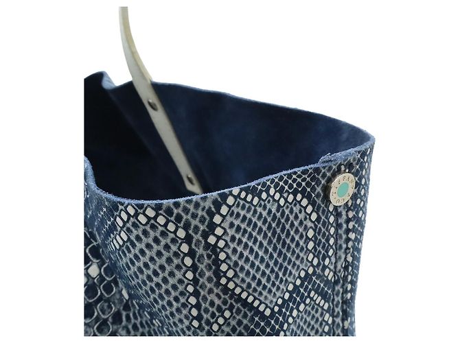 Tote Reversibile Tiffany & Co Blu - vista 6