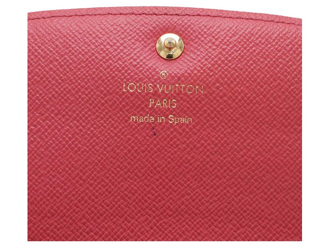 Portafoglio lungo Louis Vuitton Emilie Rosa - vista 6