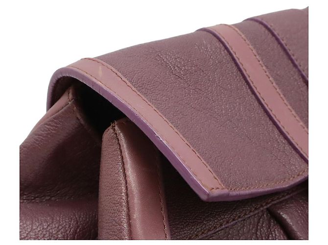 Bulgari Borsa a tracolla Bvlgari Chandra Porpora - vista 7