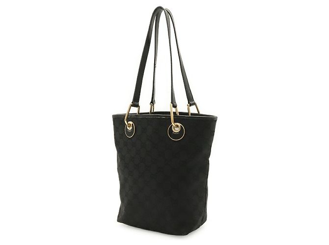 Gucci GG Canvas Tote Bag Schwarz - Ansicht 2