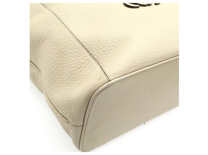 Borsa Loewe Anagram Amazona Fusta Marrone Beige - vista 3
